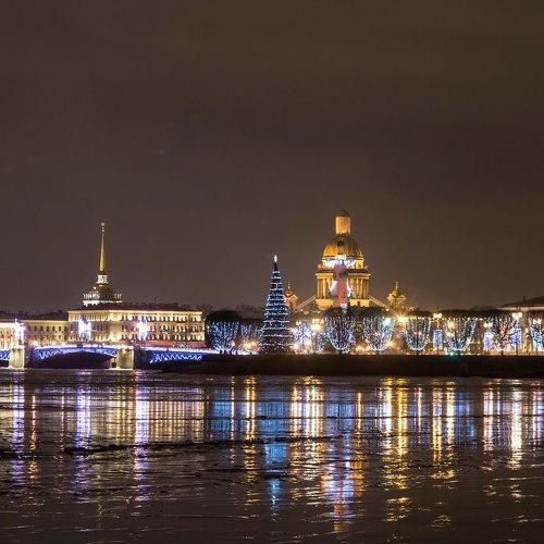 Новогодний Петербург
