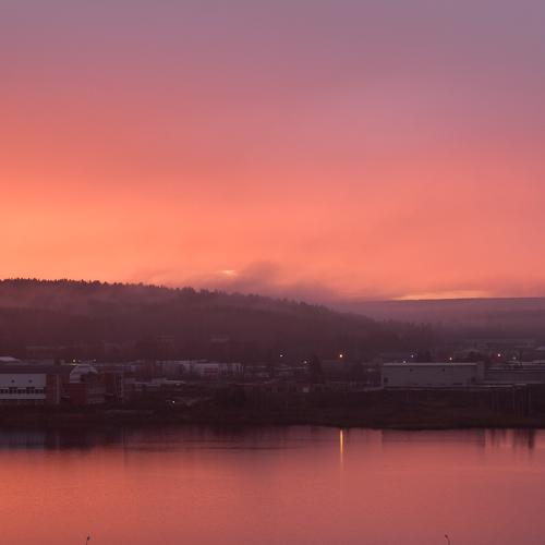 Flame of sunrise