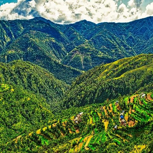 Typical Village Nepal