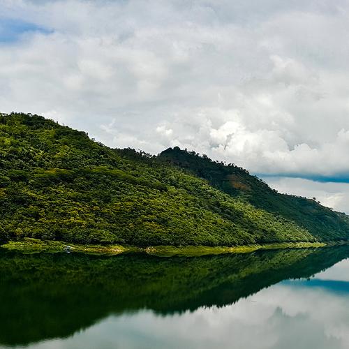 REFLECTION -Victoria Dam ,Srilanka
