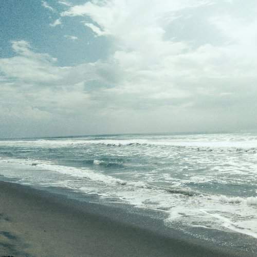 Beach-side daytime view