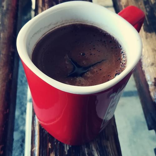 ...coffe at work...