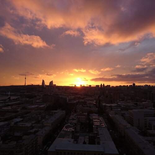 Skyline of Baku