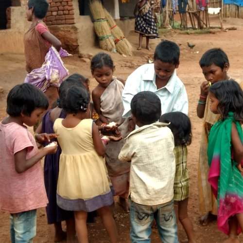 Children of East Agency Area, A.P., India