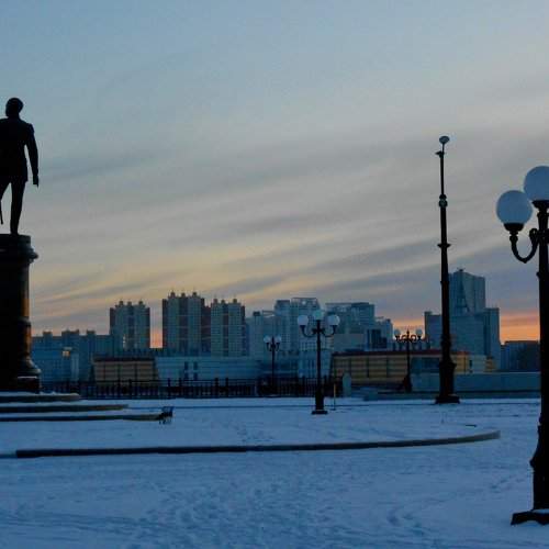 Вечер. Набережная р.Амур