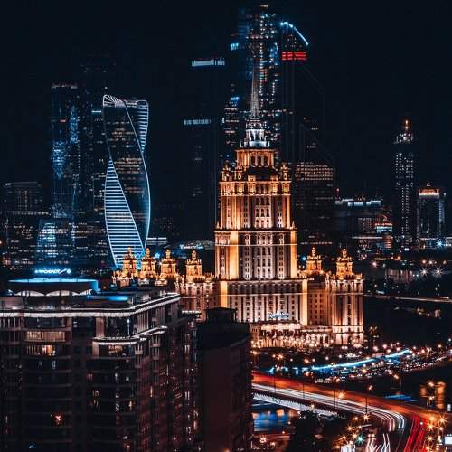 Ночная Москва