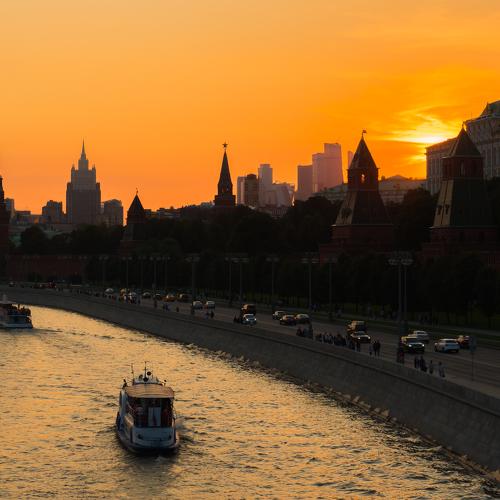 Москва вечером
