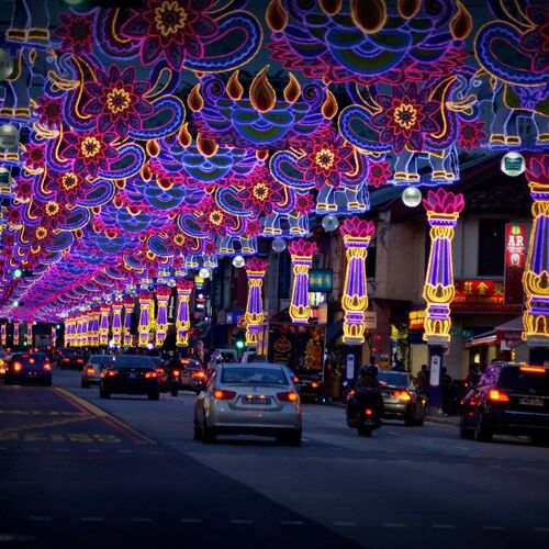 Streets of diwali