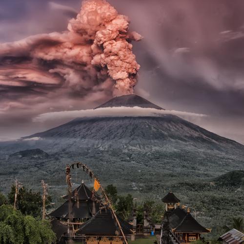 MOUNT AGUNG ERUPTION