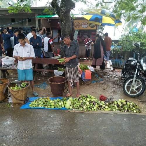 Rural Street Market