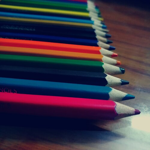 Colored pencils