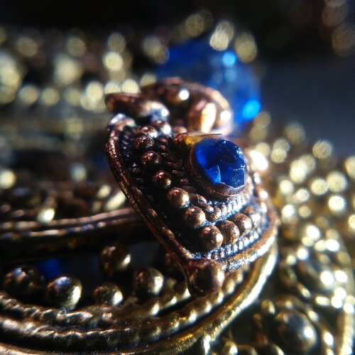 Blue crystal..