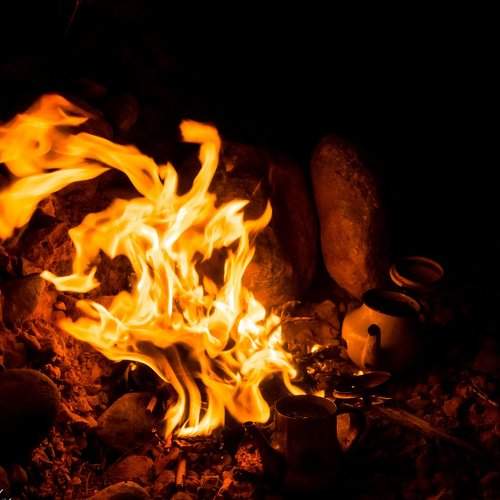 tea and fire