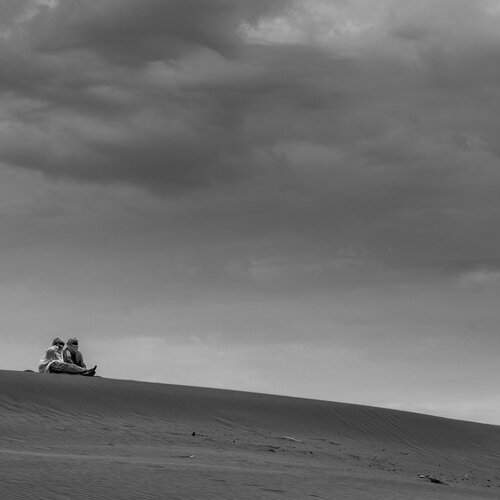 winter in desert