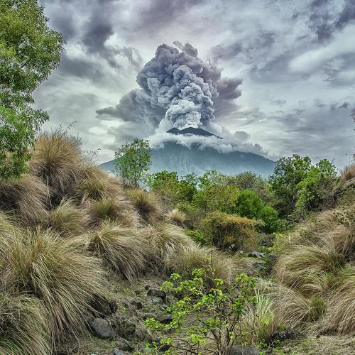 MOUNT AGUNG ERUPTION
