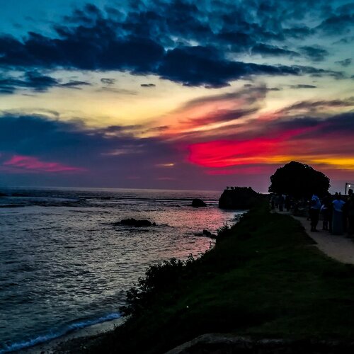 galle fort in evening