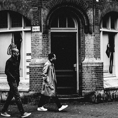 Walking in sync with a city