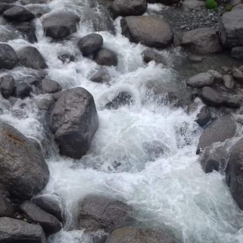 River flowing