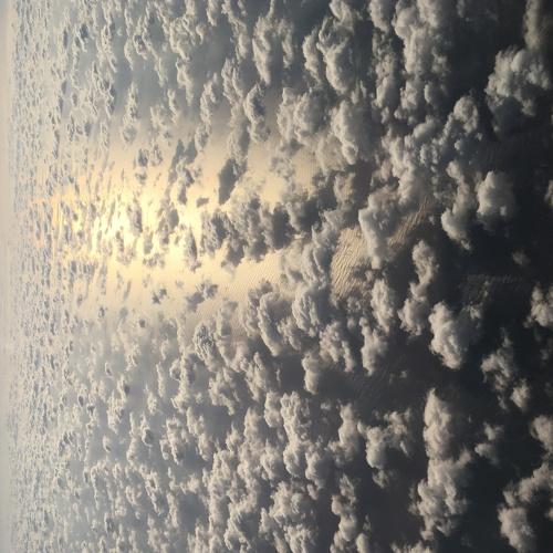 Flying over the paradise