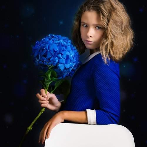 Портрет девочки.