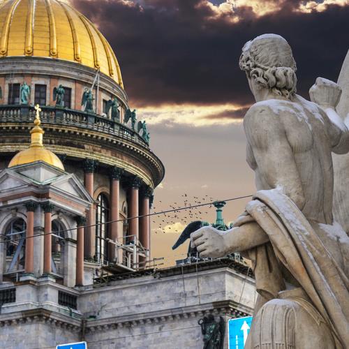 вечер над Исакием