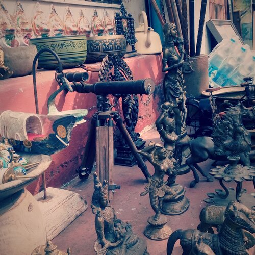 Indian artifacts.