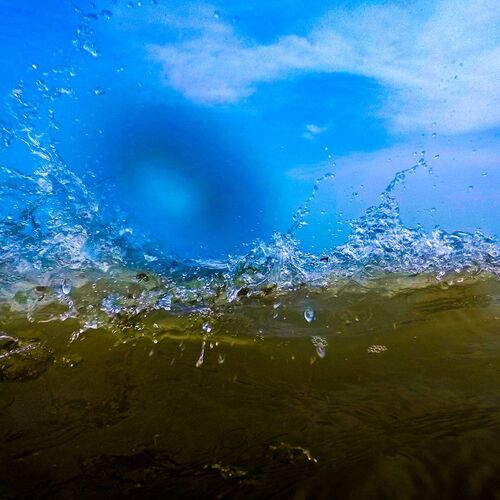 Blue water