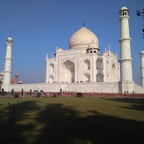 The taj mahal