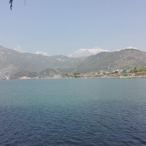 Majestic View of Fewa Lake