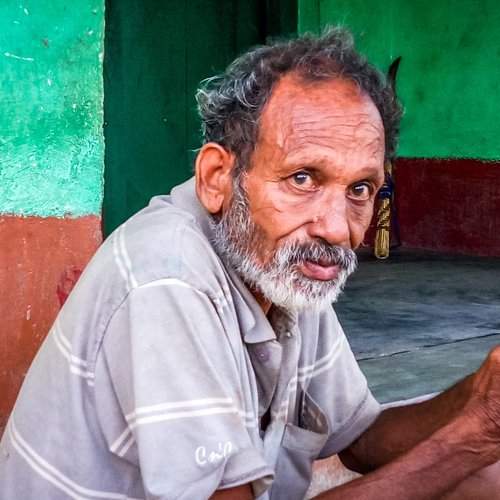 Old man from India