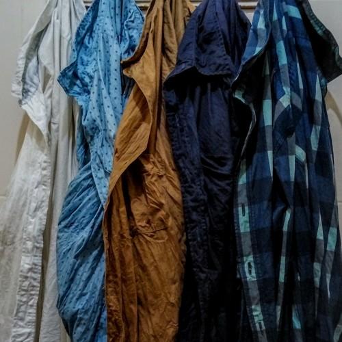 Shirts just washed up.