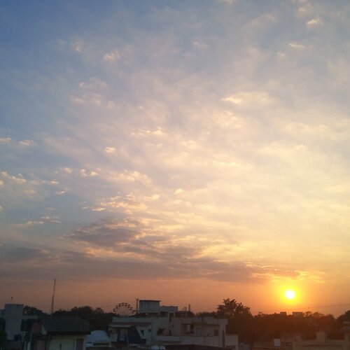 Chemistry Of Sky With Sun