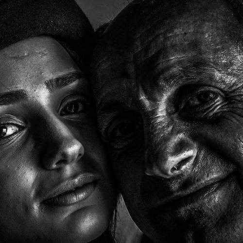 Father and daughter