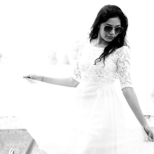 Beauty with Black and White shades