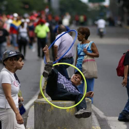 viejo malabarista