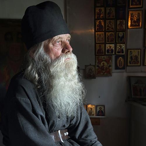 Монах-отшельник инок Иоанн.