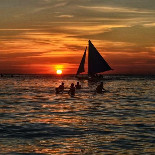 Sunset of Boracay
