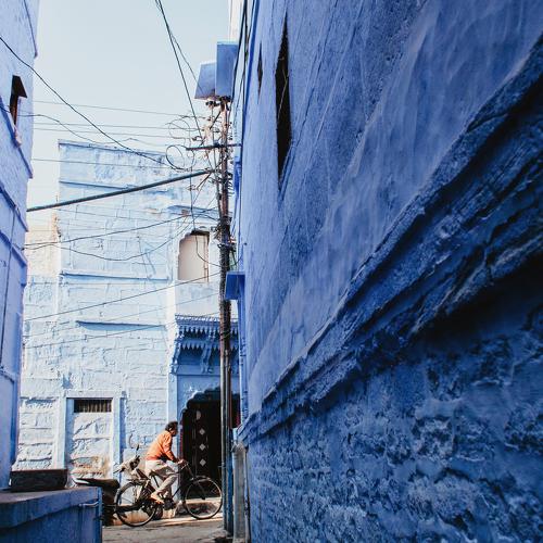 The blue city of Jodhpur