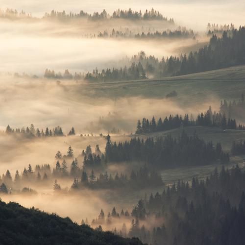 Рассвет в горах