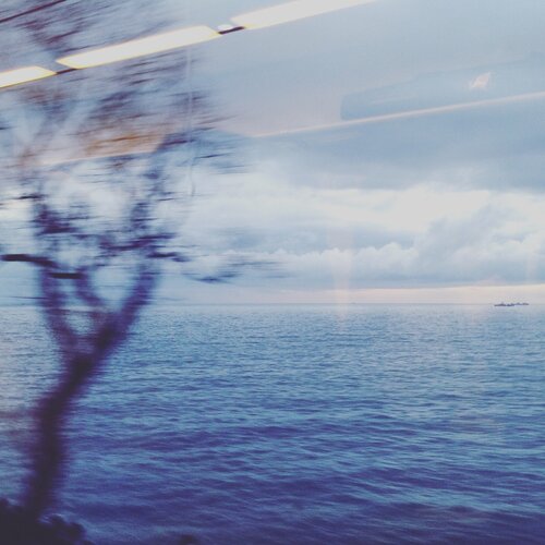 In a train