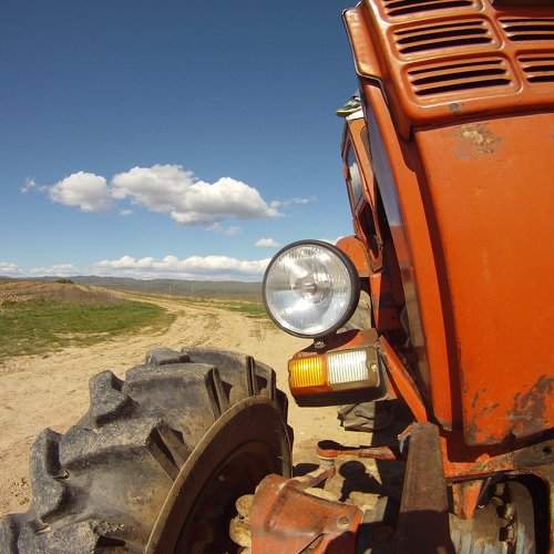 Cheerful Tractor