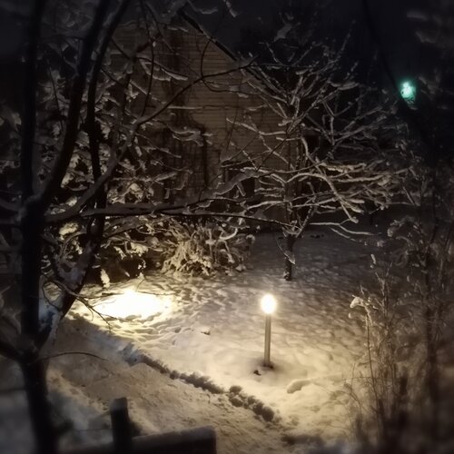 Зимний дворик