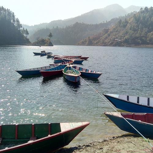 Floating Boats
