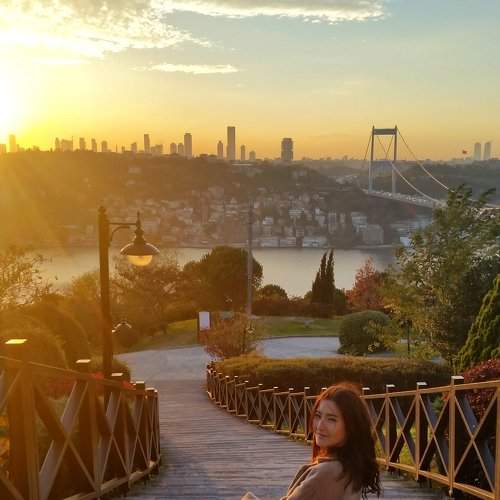 Happy moments in Istanbul