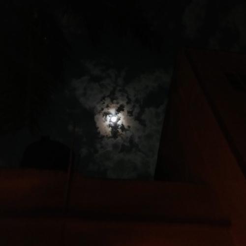 Cloudy Moon