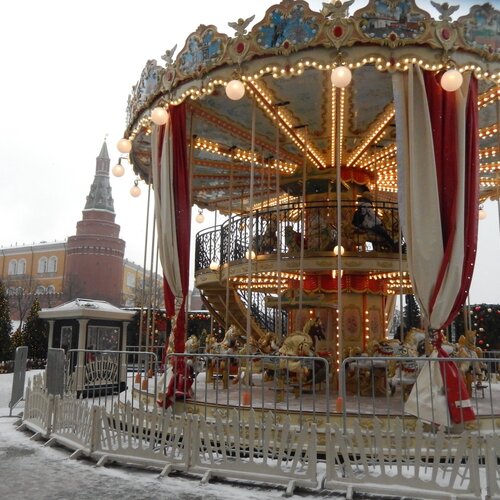 Москва новогодняя