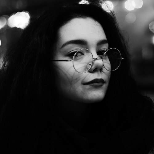 Monochrome girl