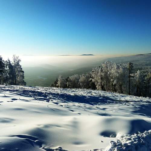 Утро в горах