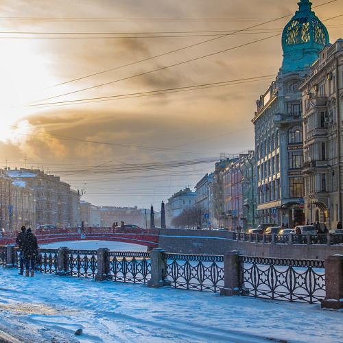 Зимний Петербург.