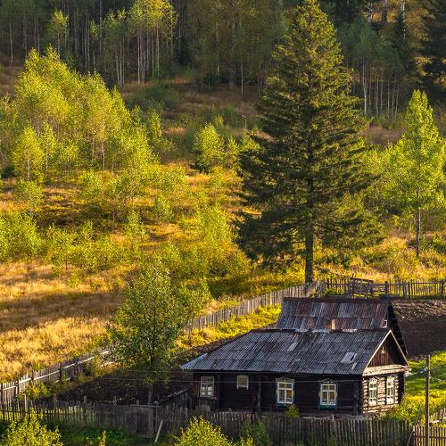 Осень в поселке Усьва